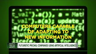 Futuristic pricing, companies using artificial intelligence