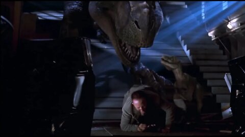 Mama Teaches Baby to Kill | The Lost World Jurassic Park | T-Rex in San Francisco City | ShortClip
