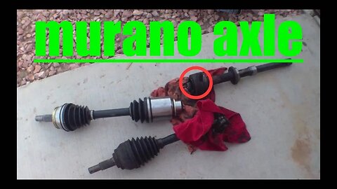 Passenger Side Axle Replacement NISSAN Murano √ Fix it Angel