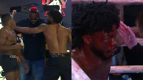 Fighter with Illegal Slap During Face-Off Brutally Destroyed in Fight