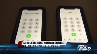 New change to suicide hotline number