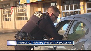 Nampa Police crack down on seatbelt patrols