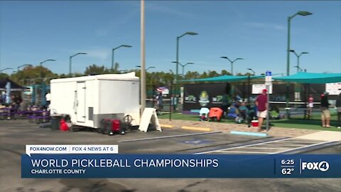 World Pickleball Championship underway in Punta Gorda