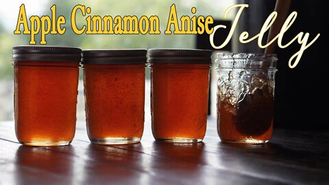 Apple Cinnamon Anise Jelly Canning Recipe