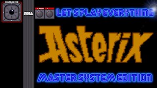 Let's Play Everything: Asterix (SMS)