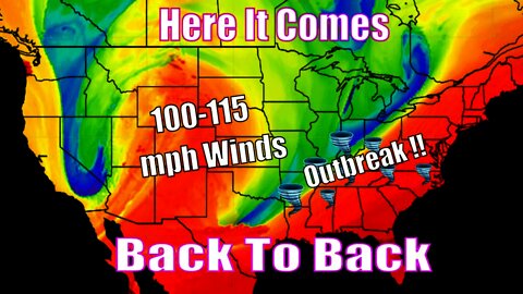 Tornado Outbreak & Back To Back Major Storms Coming! - The WeatherMan Plus Weather Channel
