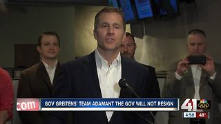 Missouri governor’s spokesman says resignation rumors are false