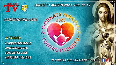 PRESENTAZIONE II GIORNATA MONDIALE CONTRO L’ABORTO