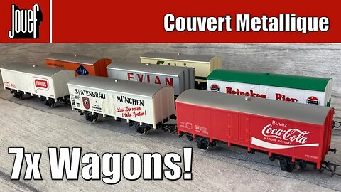 Trash or Treasures? 7 French Wagons from Jouef in HO Scale