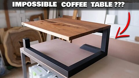 IMPOSSIBLE Coffee Table Build | DIY