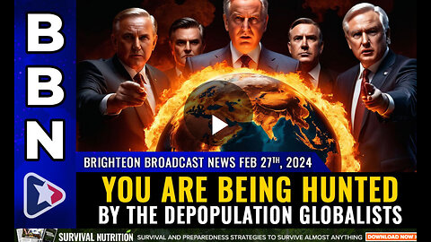 DEMOCIDE 2024 – You are being HUNTED by the Depopulation Globalists