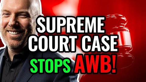 Judge STOPS AWB, Blueprint for Nationwide Victory?!