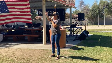 Rachel Speaking at The Great American Revival -October 1, 2022