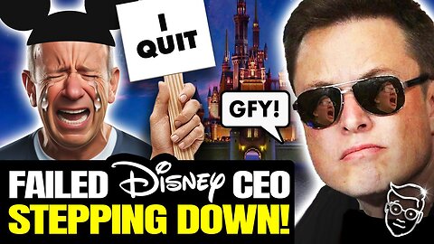 ELON WINS! Disney CEO Bob Iger Will STEP DOWN After Disney DISASTER, Hostile Takeover | “GFY Bobby!"