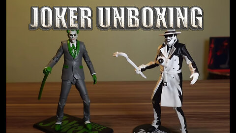 ASMR Unboxing: 2 Joker Figures (McFarlane Limited Edition Figures)