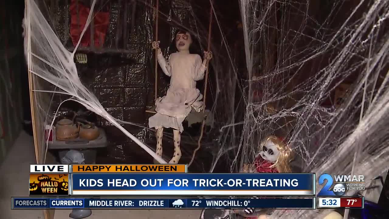 Happy Halloween as kids prepare for a spooky night