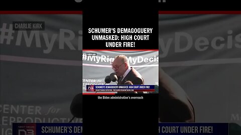 Schumer's Demagoguery Unmasked: High Court Under Fire!