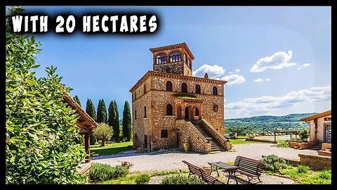 Small Medieval Castle Lazio, Viterbo, Italy
