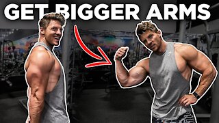 How To Get Bigger Biceps and Triceps // Dumbbells Only