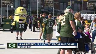 Packers pre-season arrest report