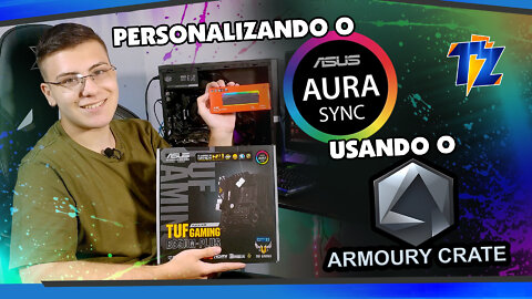 Personalizando o Aura Sync usando o Armoury Crate