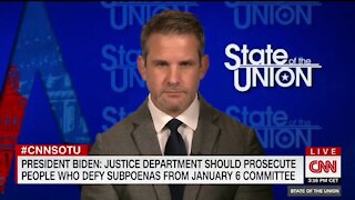 Rep Kinzinger: DOJ Should Prosecute Trump People Who Defy Jan 6 Subpoena