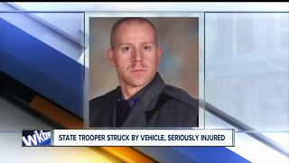 Trooper from Buffalo badly hurt