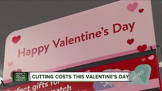 Cutting costs on Valentine's Day