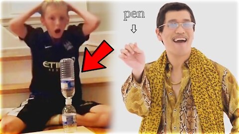 TOP 5 WEIRDEST Viral Videos On Youtube! (PPAP Pen Pineapple Apple Pen, Water Bottle Flips)