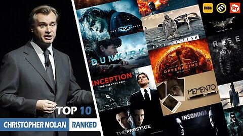 TOP 10 Christopher Nolan Movies Ranked