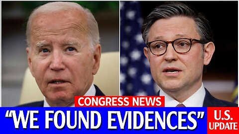 Watch Speaker Johnson Issue Blunt Warnings To Biden With Evidences Over 'Influence Peddling'