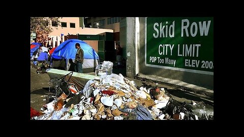 Christmas in HELL: Skid Row Los Angeles {Biggest Homeless community in USA}