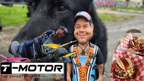 UNBOXING A @quaddaddyfpv BOBBLEHEAD!!!! WOW O WOW | & @t-motorfpv5423 props | FPV bando freestyle