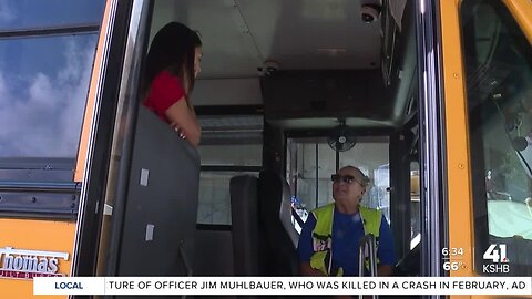 'We never stop hiring': Blue Valley School District talks bus drivers for school year after shortage