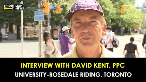 DAVID KENT, PPC CANDIDATE, SHUT OUT OF DEBATE BUT NOT HOPE