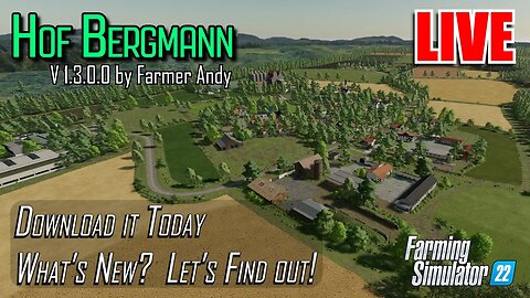 Hof Bergmann V1.3 - New Update, Now Out, What's New? - Farming Simulator 22