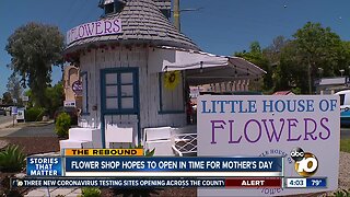 Flower shop hopes to reopen in time for Mother's Day