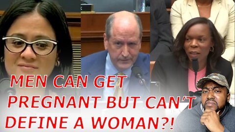 Woke Women Called Out In CONGRESS! Claim Men Can Get Pregnant But Can't Define A Woman!