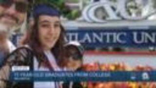 17-year-old girl graduates FAU with degrees in computer science, computer engineering