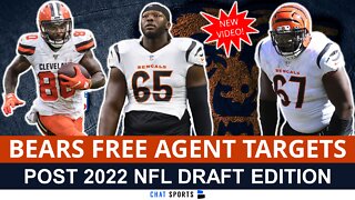 Top 10 Players Chicago Bears NEED To Sign After 2022 NFL Draft