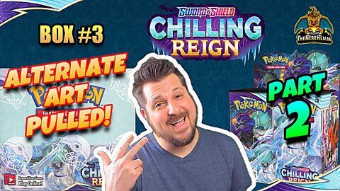 Chilling Reign Booster Box #3 (Part 2) | Pokemon Cards Opening