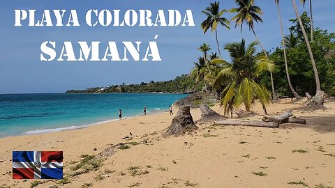 Playa Colorada en Samana, Republica Dominicana