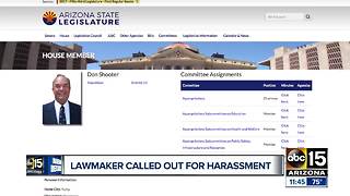 Arizona lawmaker called out for harassment