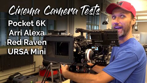Best Cinema Camera? Pocket 6K vs Arri Alexa vs RED Raven vs URSA Mini Pro