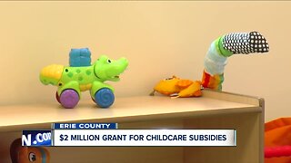 $2 million grant for childcare subsidies