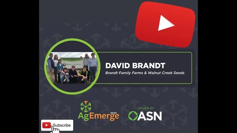 AgEmerge Podcast 079 with David Brandt