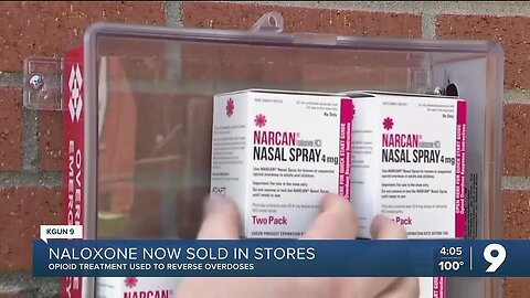Narcan nasal spray is now available in stores