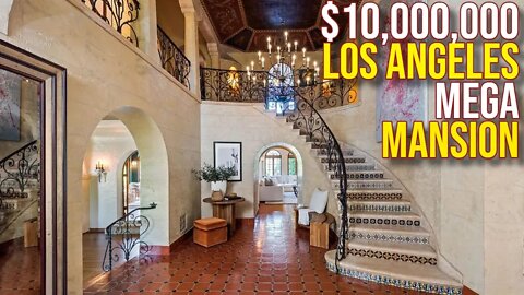 Reviewing $10,000,000 Spanish Los Angeles Mega Mansion