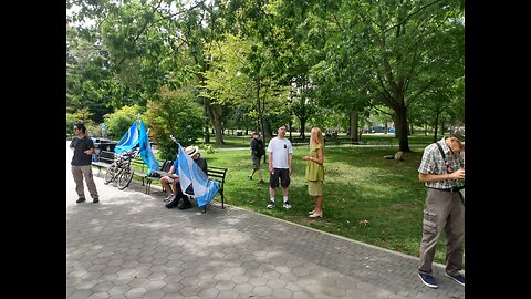 Second Toronto Flat Earth rally photo and video highlights - Queen's Park, August 6, 2023