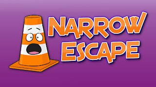 Narrow Escape - Multi-Car Collision